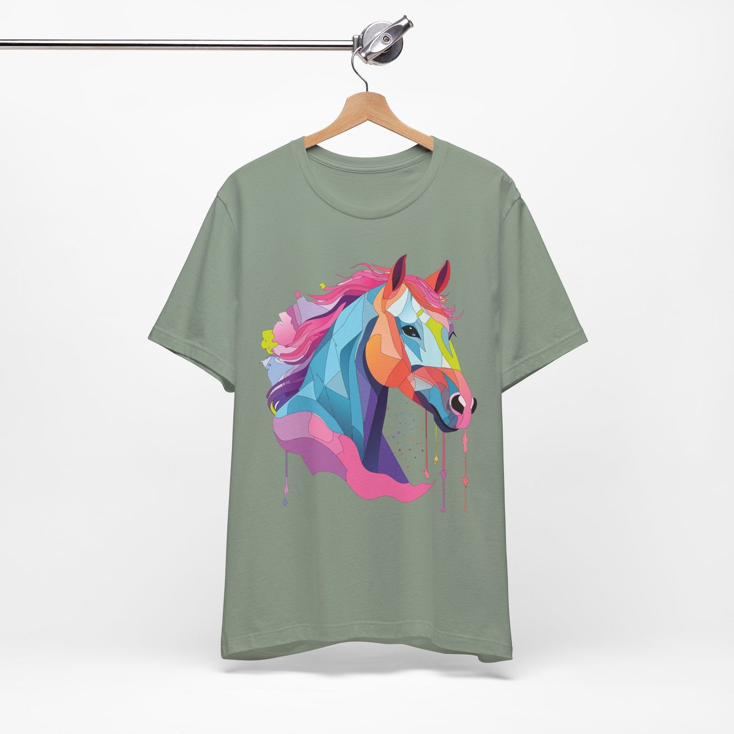 Unisex Animal Shirt With Animals Graphic Tee Art Design Wild Animals Shirt Durable Comfort Fit
