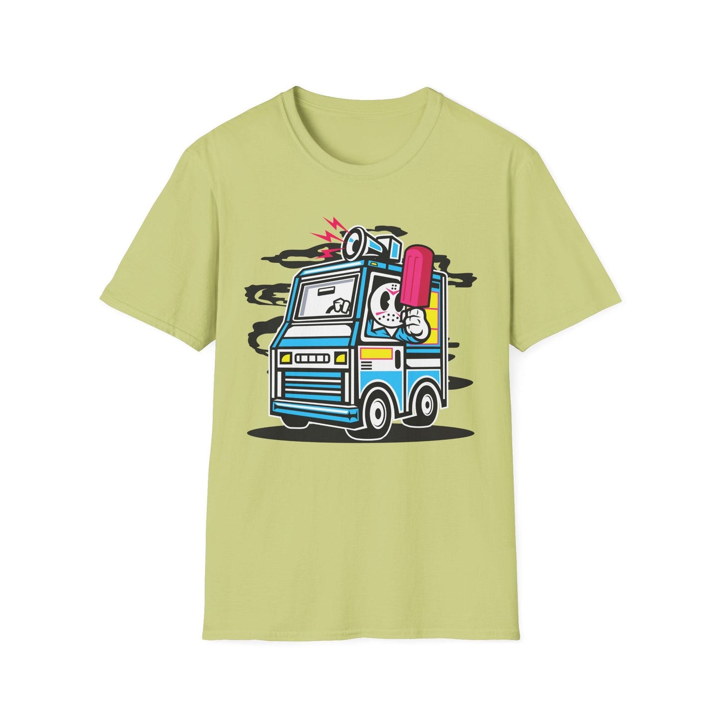 Cartoon T Shirt Animation Tee Funny Unisex Softstyle Gildan 64000 100 Percent Ring Spun Cotton
