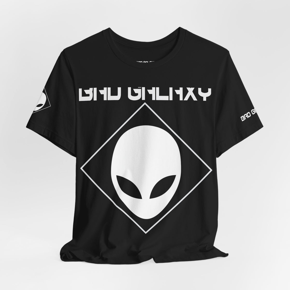 Alien Graphic Unisex Cotton Bella+Canvas Tee with Art Design b55