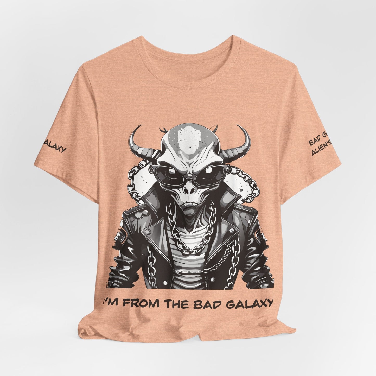 Alien Graphic Tee Shirt 100 Percent Cotton Made In USA Eco Friendly Inks Free Shipping Today