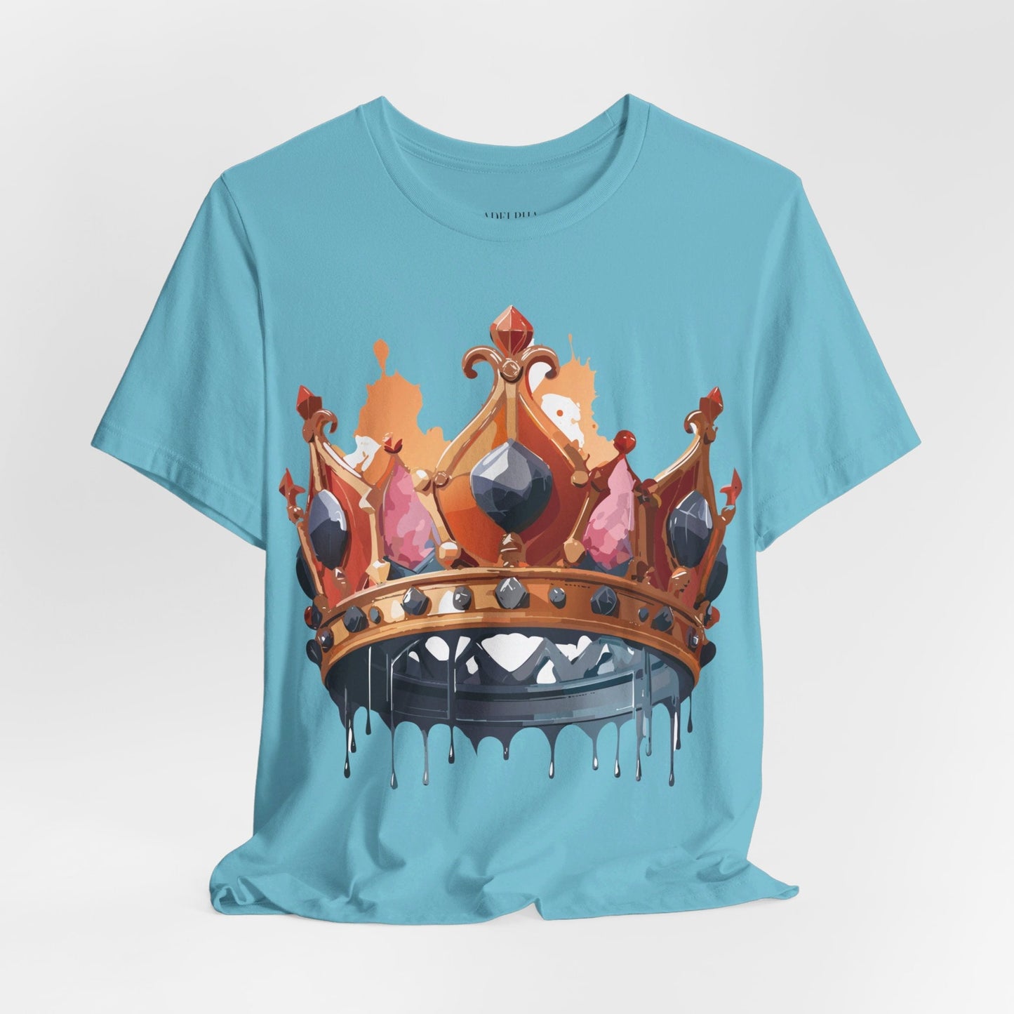 Crown Graphic Unisex 100 Cotton Vintage Artwork Tee 10