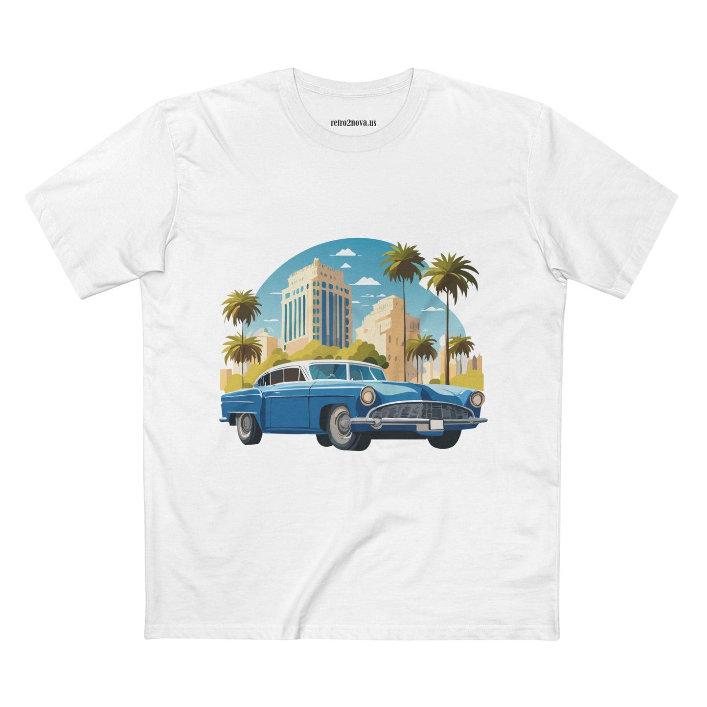 Retro Car Shirt Unisex Vintage Car Tee With Original Artwork RC23 Premium Cotton