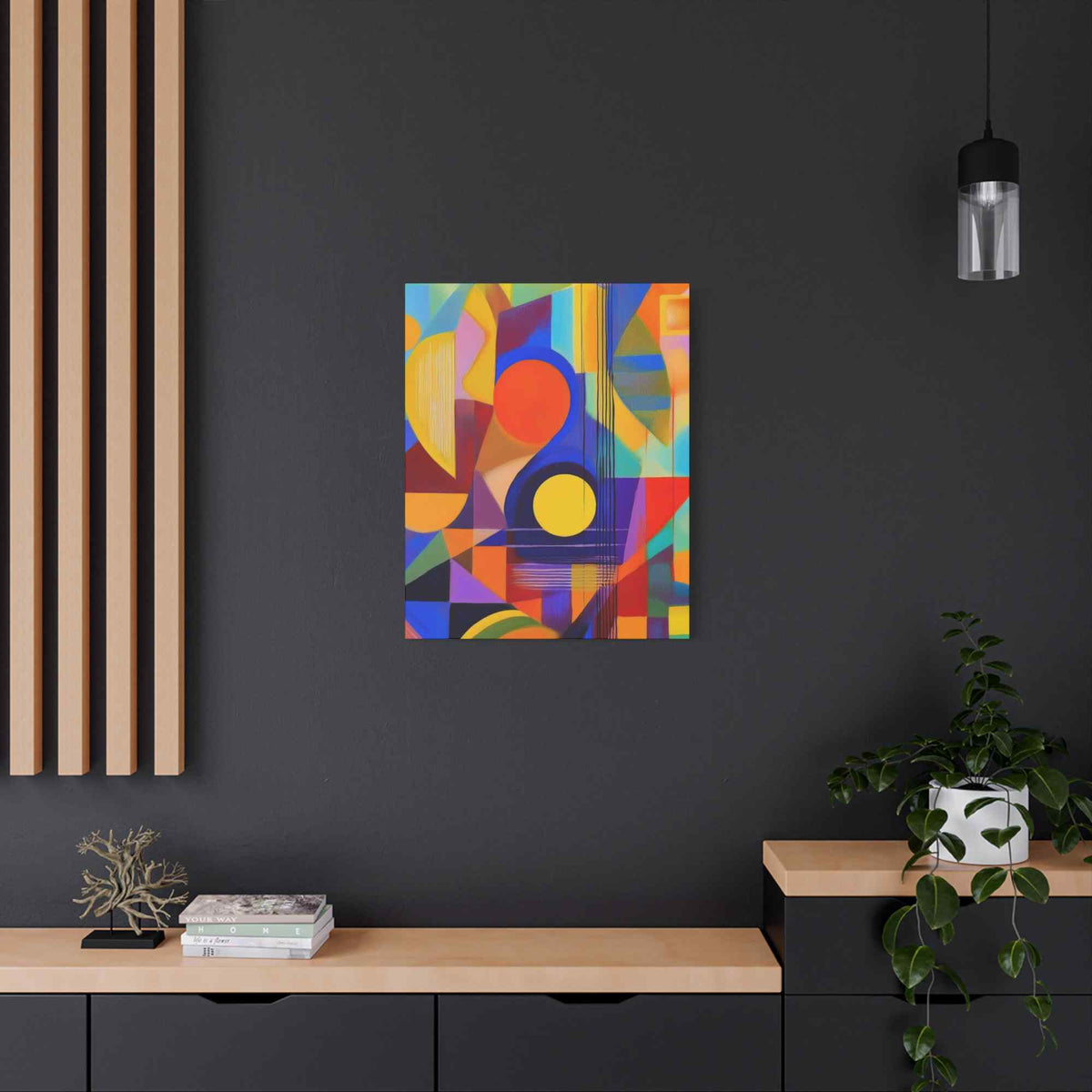 Abstract Painting Print Canvas 20x24,20x30,24x30, 24x32,24x36,30x40, 32x48,36x48,40x60 Pine-Wood Inner Frame ABS-9