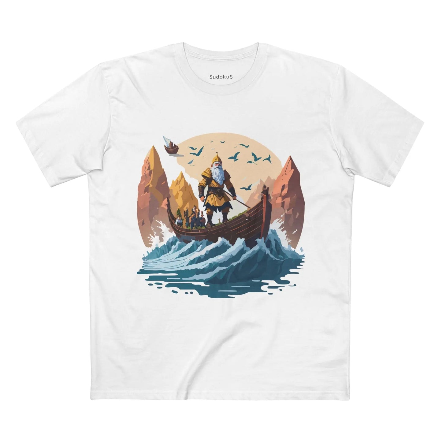 Viking Graphic Unisex 100 Cotton Staple Tee 31