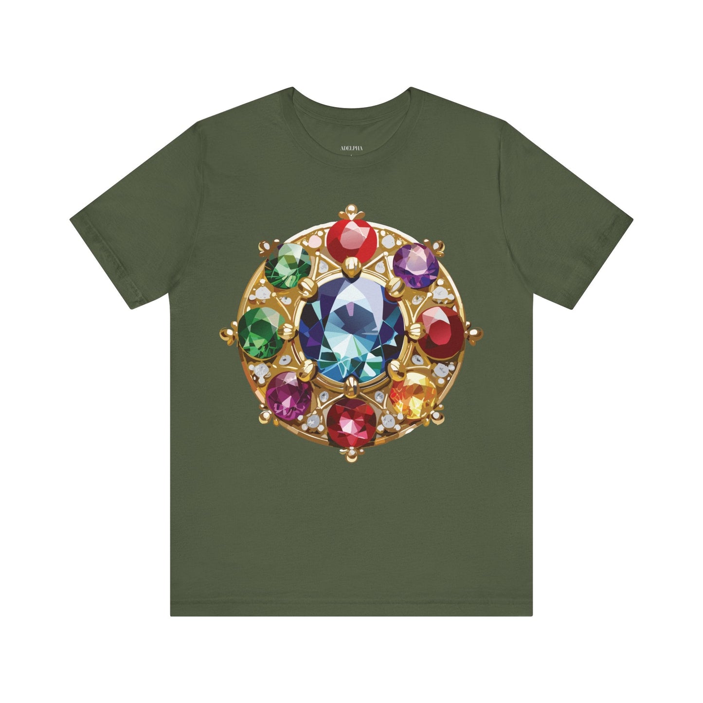 Adelpha Vintage Inspired Graphic Tee Unisex Jersey Short Sleeve Shirt Art Design Quality