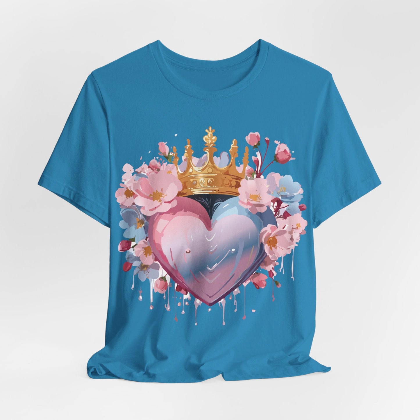 Valentine Graphic Tee Unisex Vintage Inspired Art From Adelpha Premium Jersey Short Sleeve Shirt
