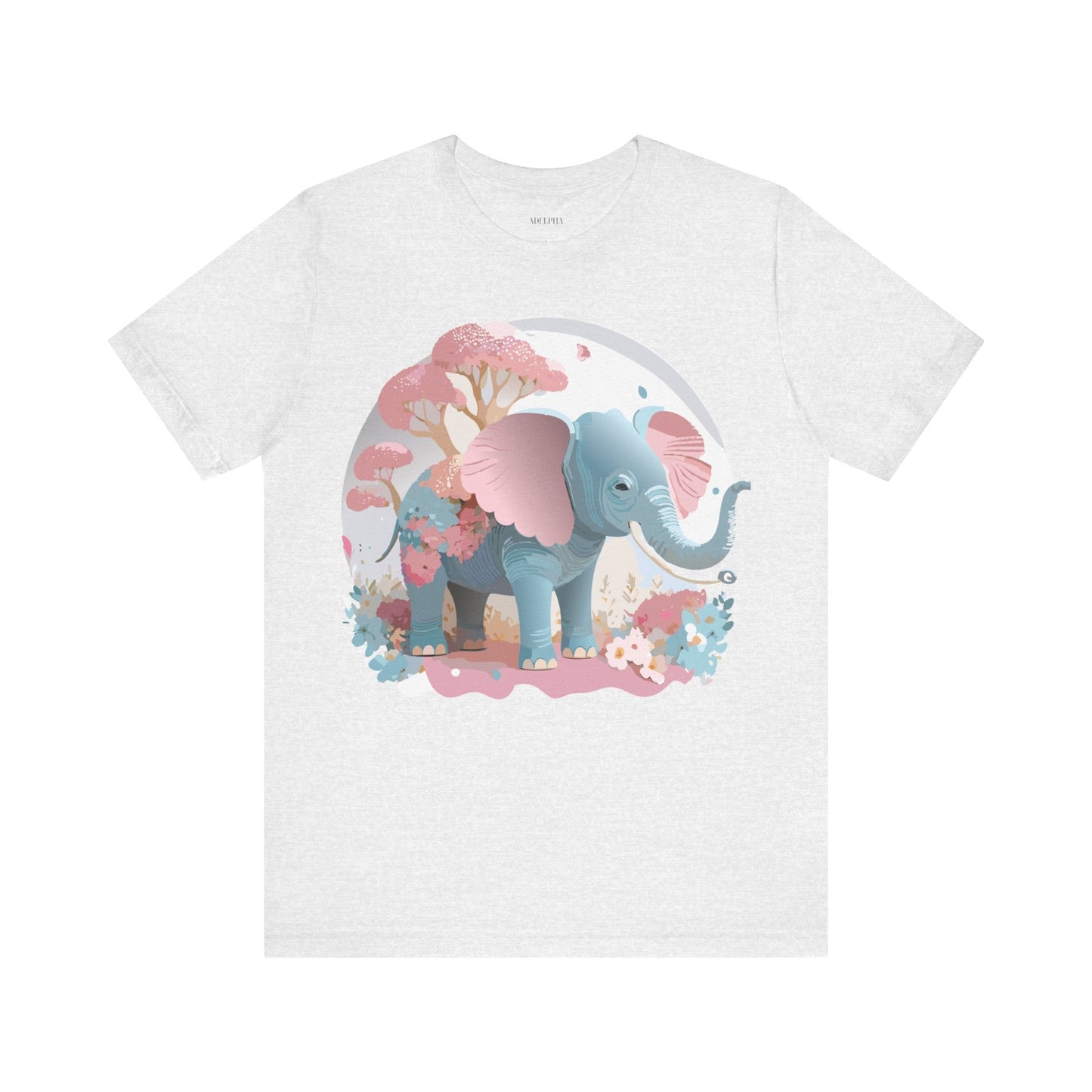 Elephant Graphic Unisex 100 Cotton Jersey Vintage Art Design Tee 17