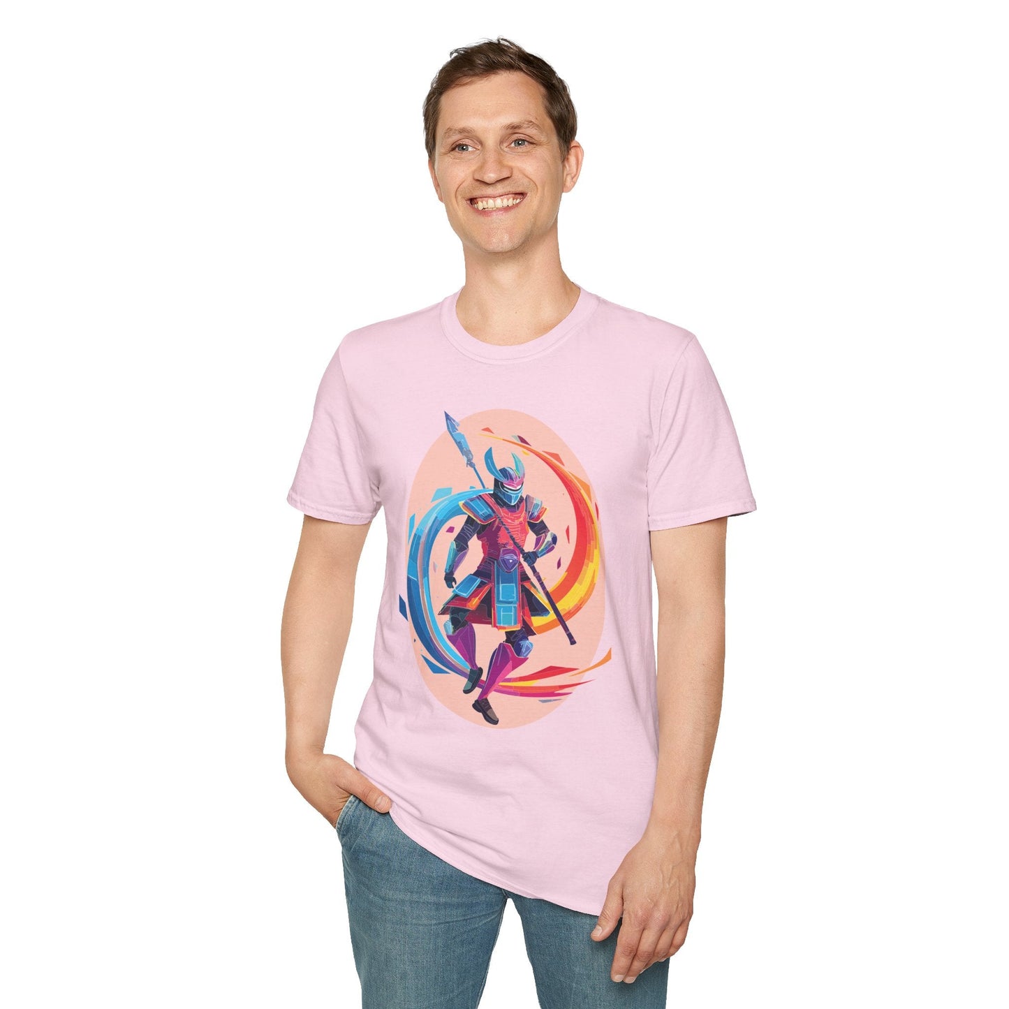 Samurai Shirt Unisex Softstyle T Shirt 64000 Cotton Breathable Everyday Comfort Fit