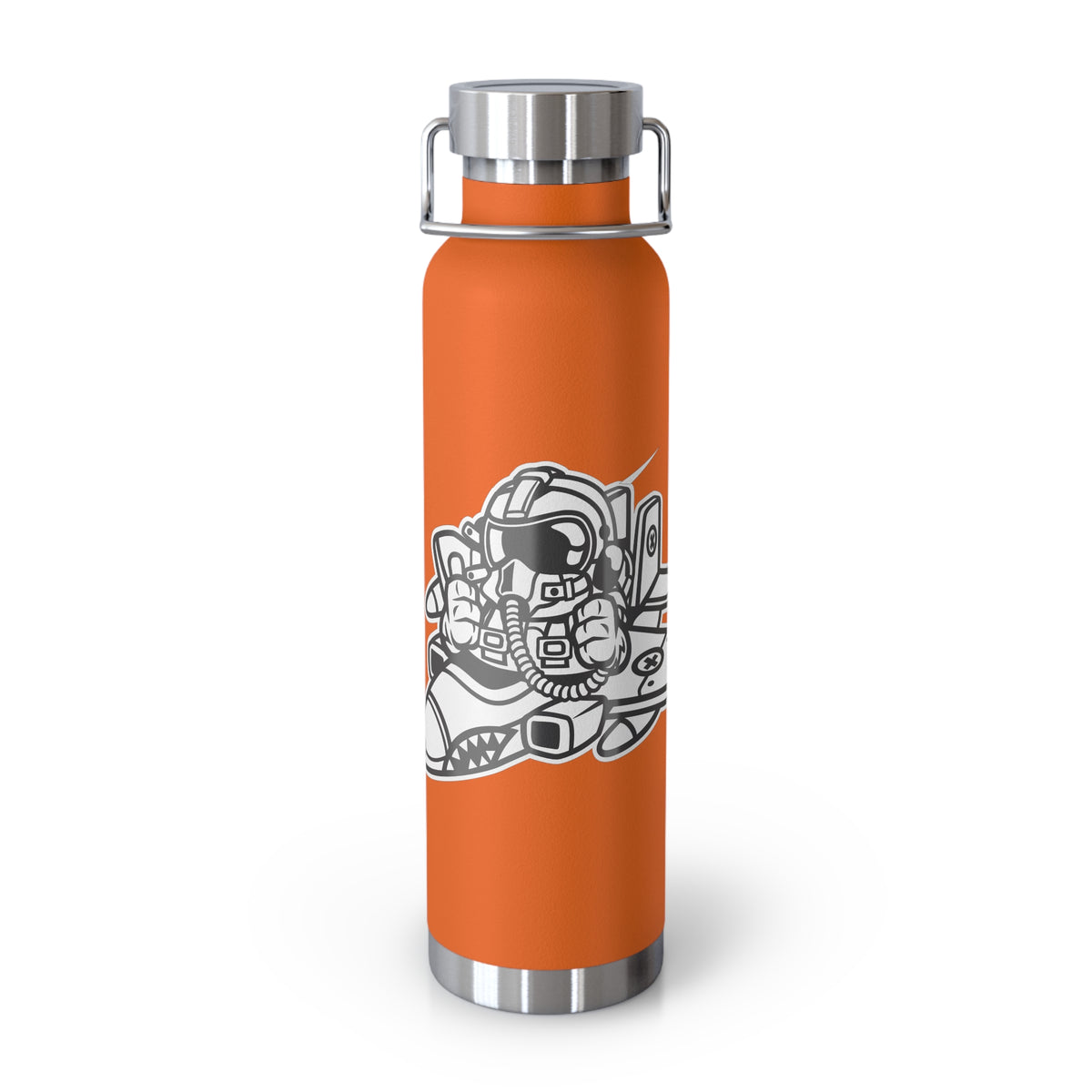 22oz Copper Insulated Water Bottle with Cartoon Design - CV103
