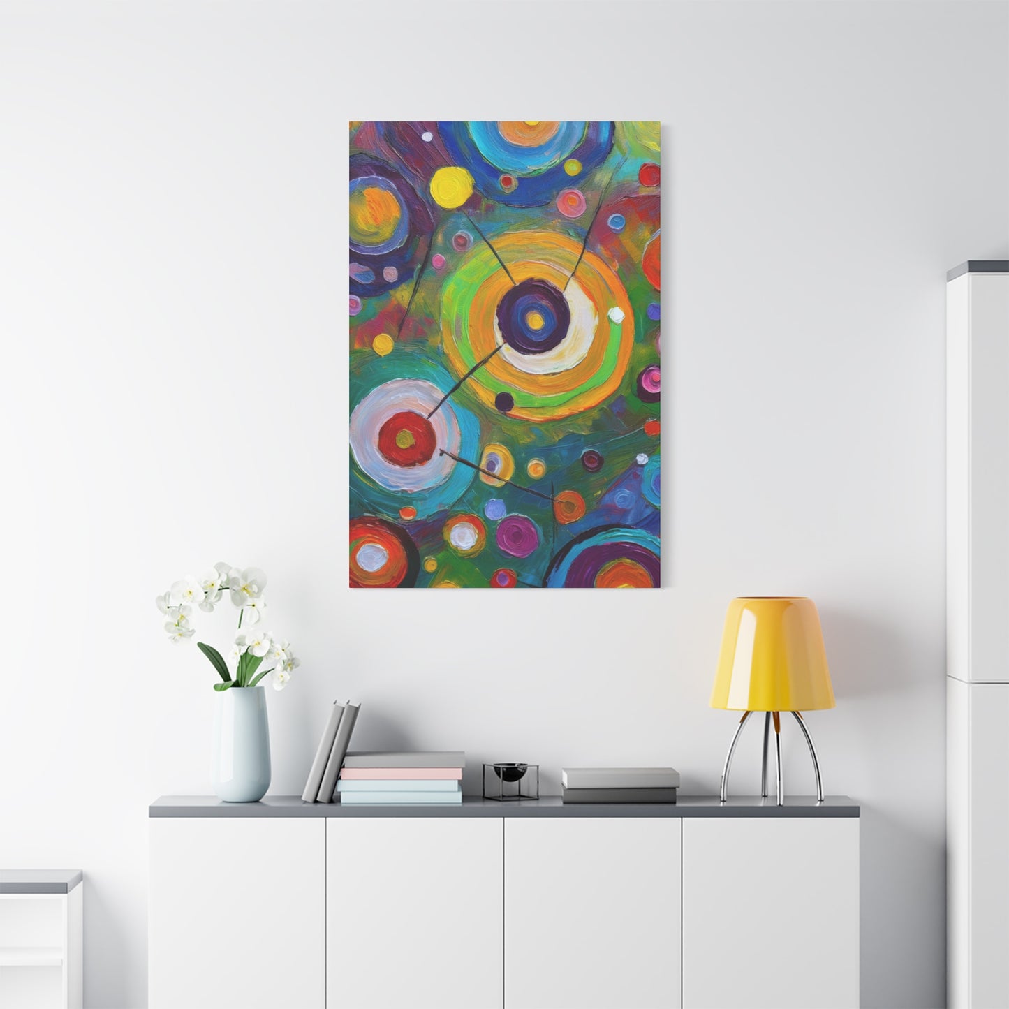 Abstract Oil Painting Print Canvas 20x24,20x30,24x30 24x32,24x36,30x40 32x48,36x48,40x60 Pine-Wood Inner Frame ABS-134