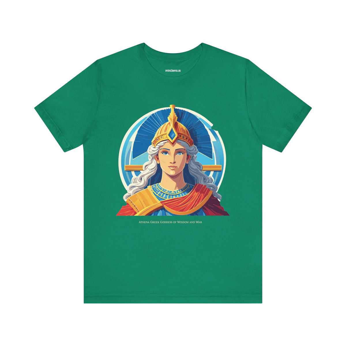 Goddess Graphic Unisex Cotton Bella+Canvas Tee with Athena