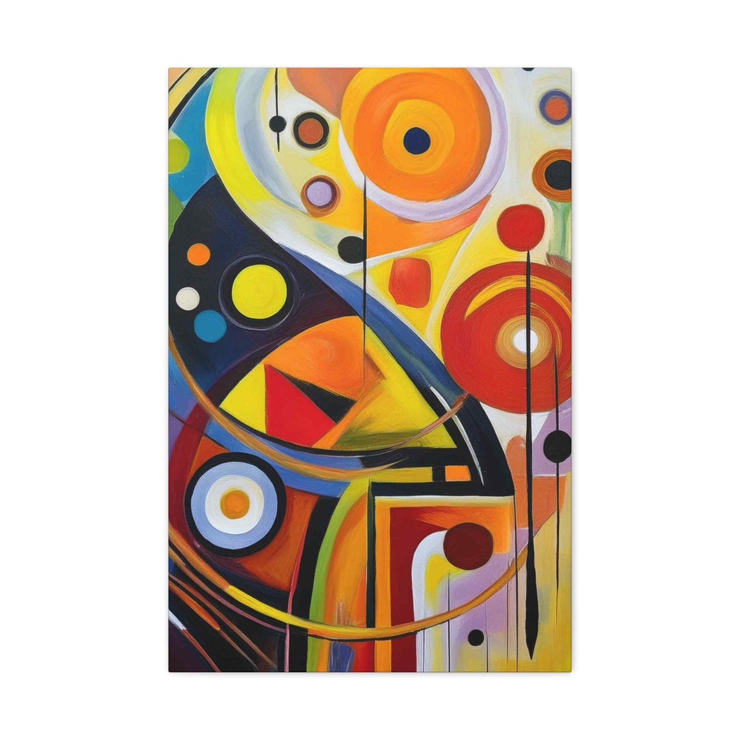 Abstract Painting Print Canvas 20x24,20x30,24x30, 24x32,24x36,30x40, 32x48,36x48,40x60 Pine-Wood Inner Frame ABS-7