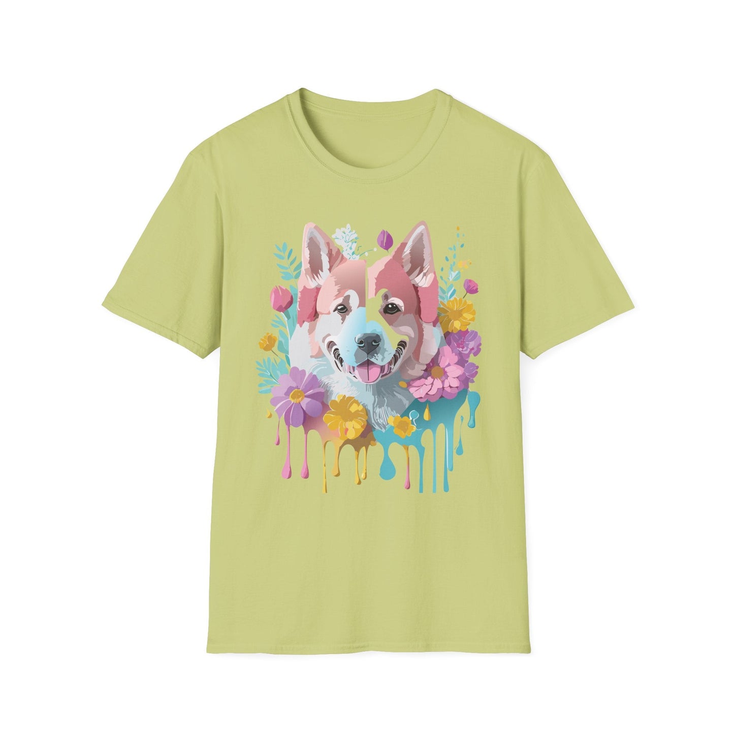 Dog Shirt Unisex Tee Softstyle Cotton Comfort for Animal Lovers