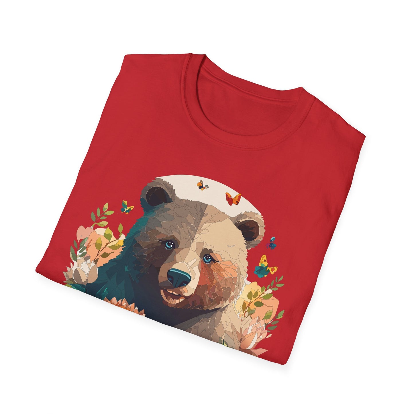 Bear T-Shirt, Teddy Bear T Shirt, Shirt with Bear, Shirt with Animal - 2
