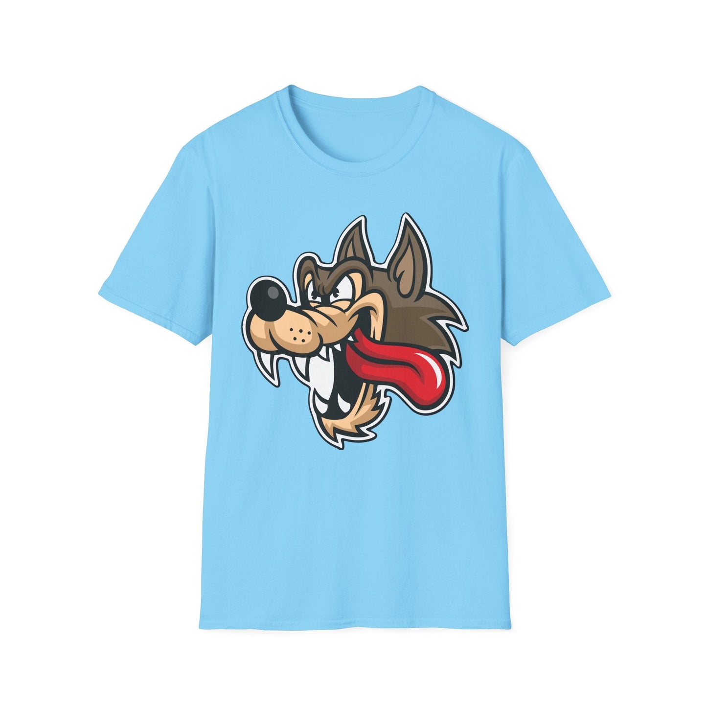 Cartoon T Shirt Animation Tee Unisex Funny Tee Gildan Softstyle 64000 100 Percent Cotton