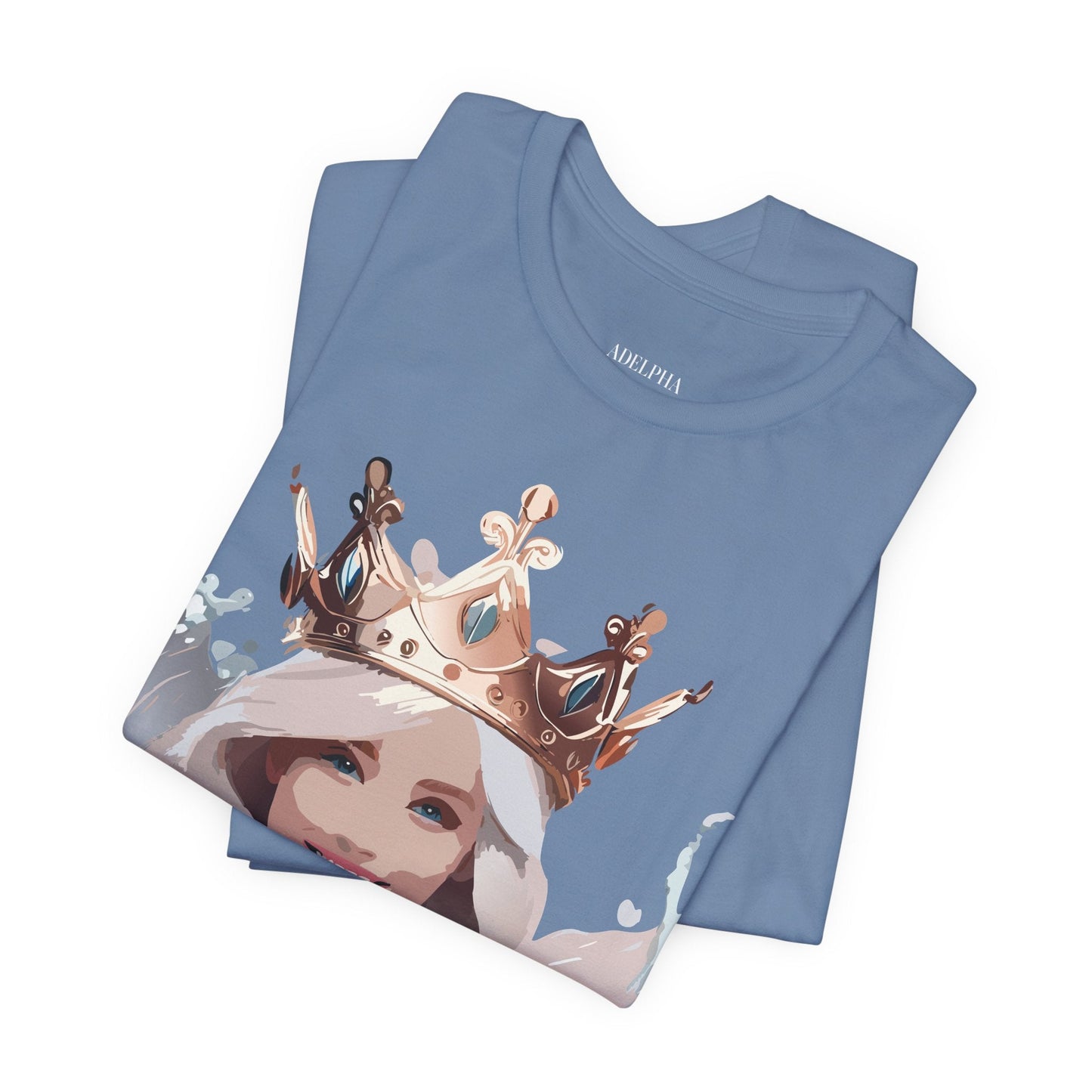 Queen Graphic T Shirt Unisex Vintage Art Tee From Adelpha With Original Artwork Details
