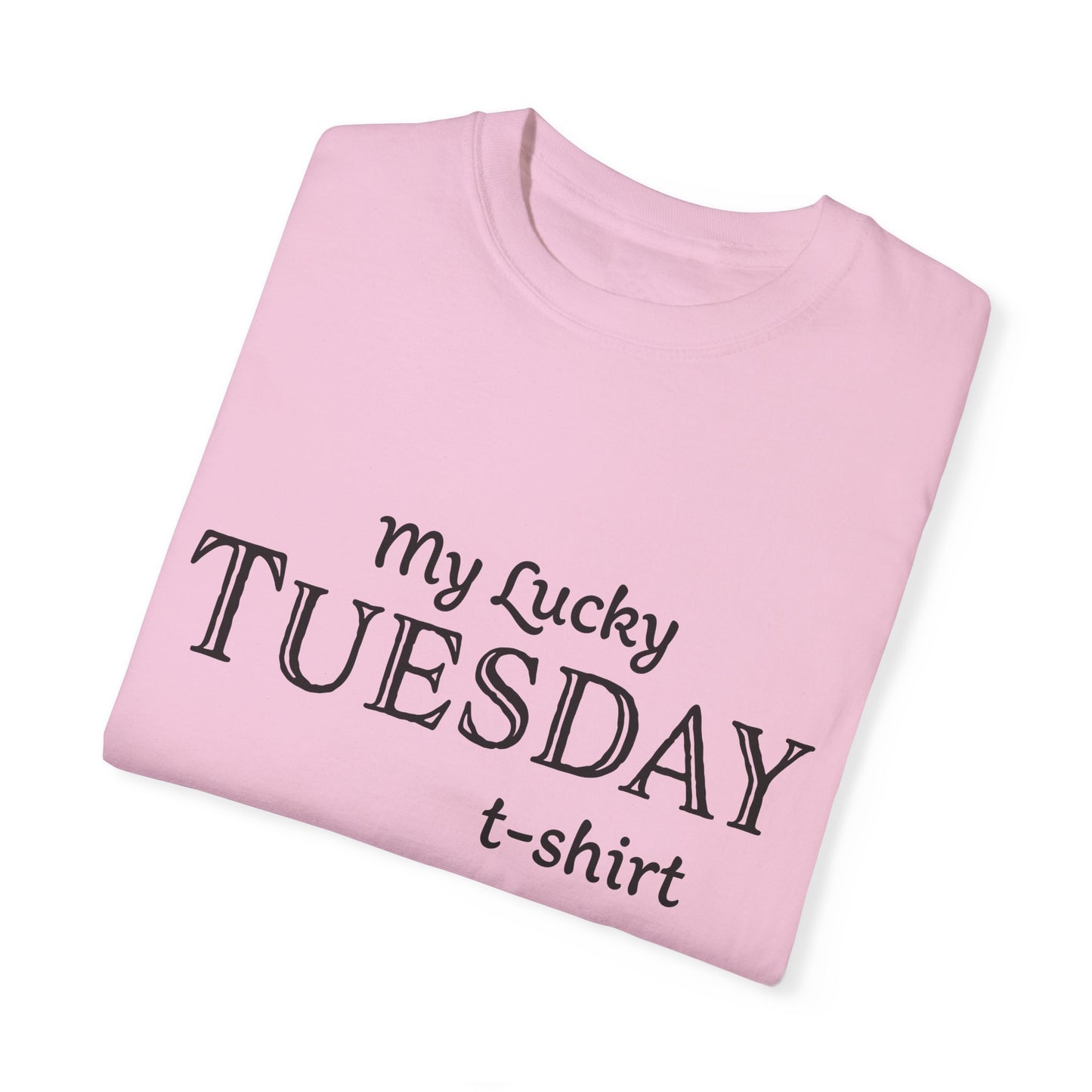 Unisex T-shirt with weekdays design