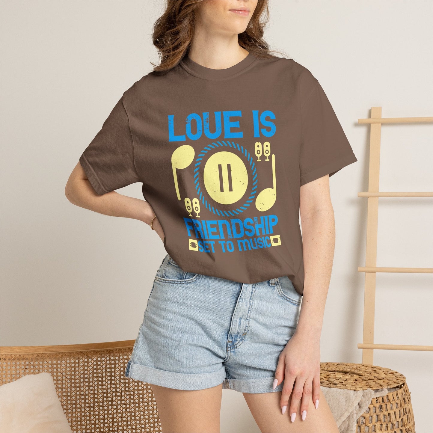 Music Graphic Design Unisex Cotton T-shirt m21