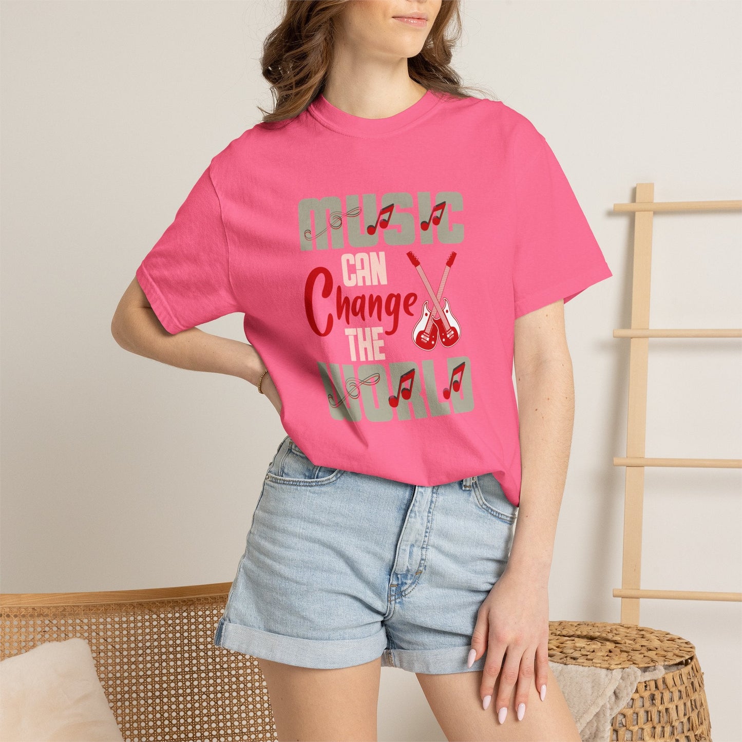 Music Graphic Design Unisex Cotton T-shirt 062
