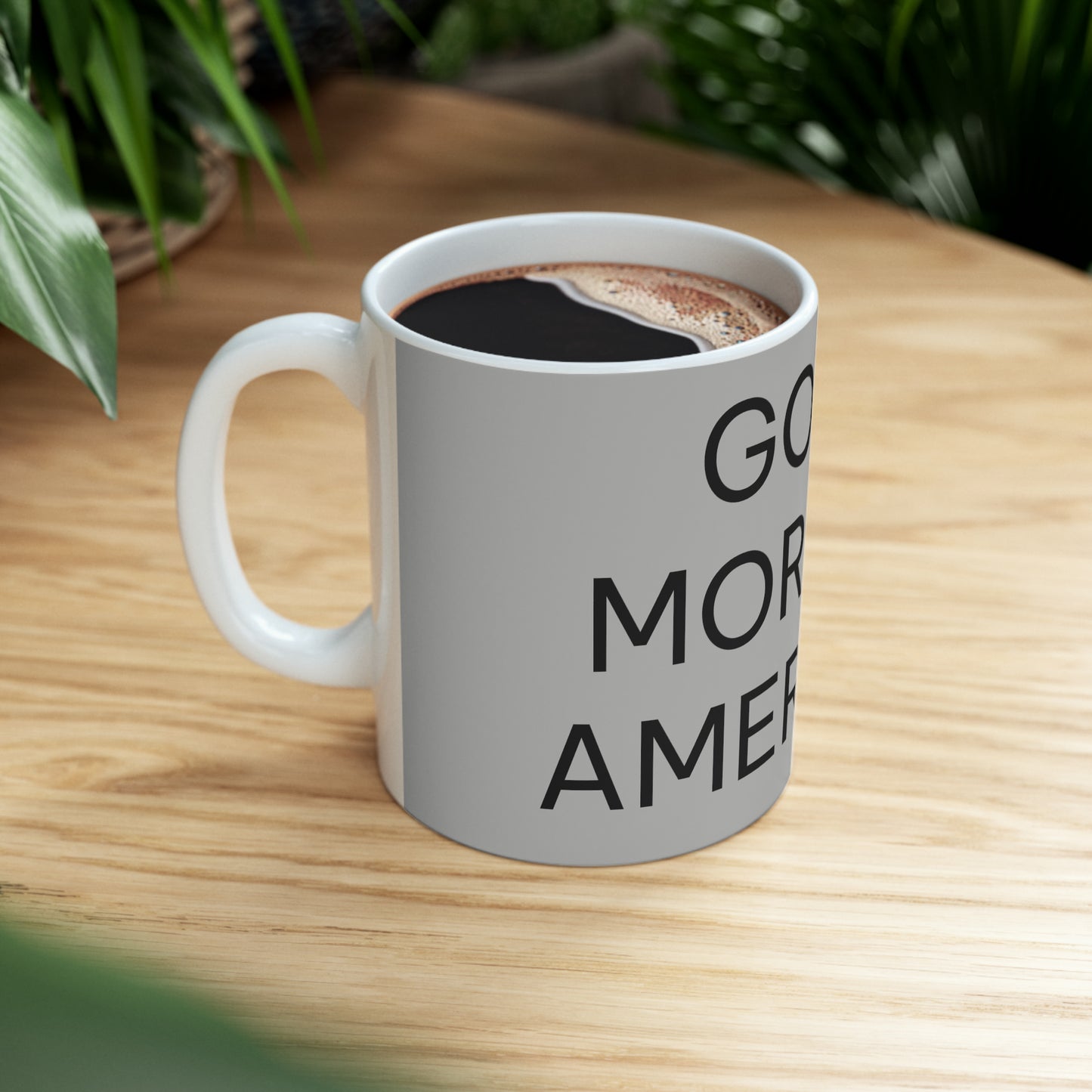 Tasse à café et à thé avec signature Good Morning America