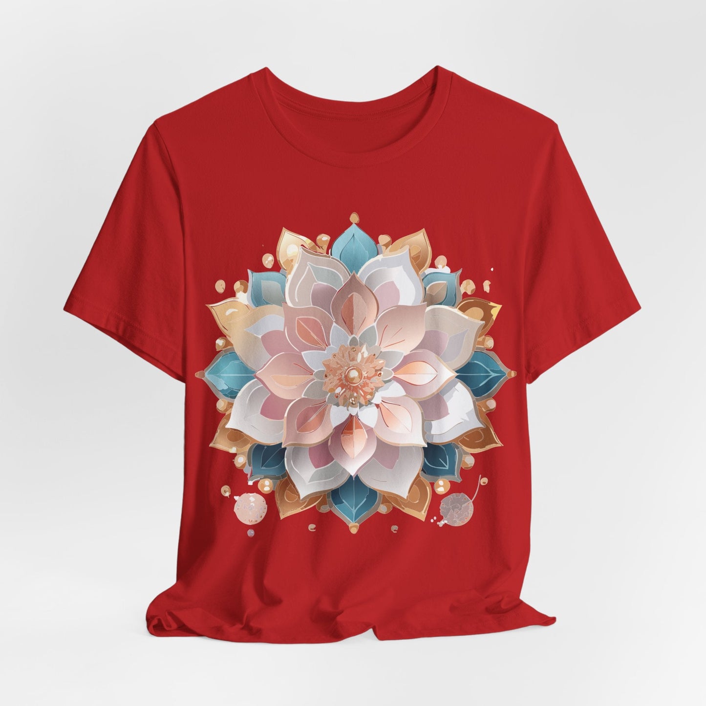 Adelpha Mandala Graphic Tee Unisex Jersey Short Sleeve Vintage Inspired Artwork Edition
