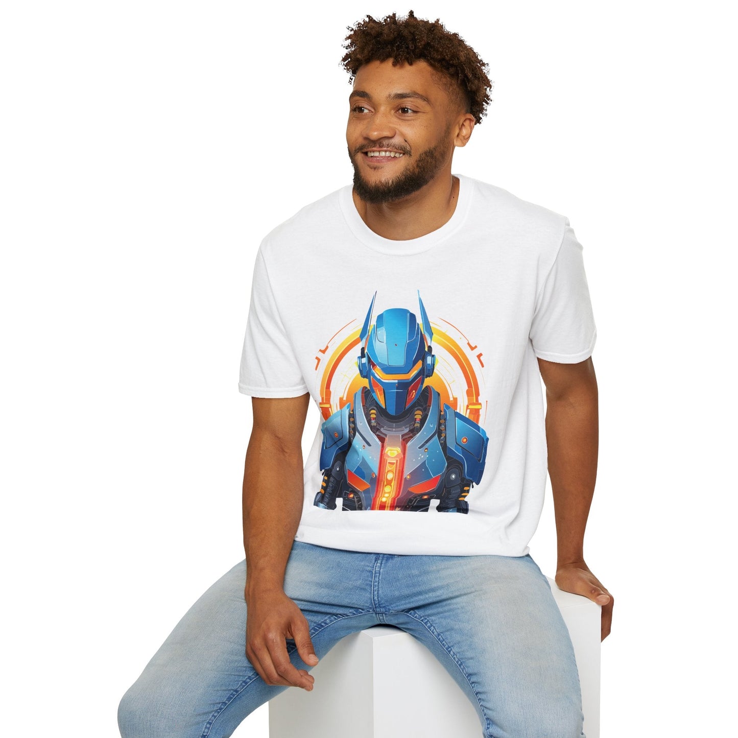 Cyborg Tee Unisex Robot Shirt Terminator Shirt Softstyle 100 Percent Ring Spun Cotton