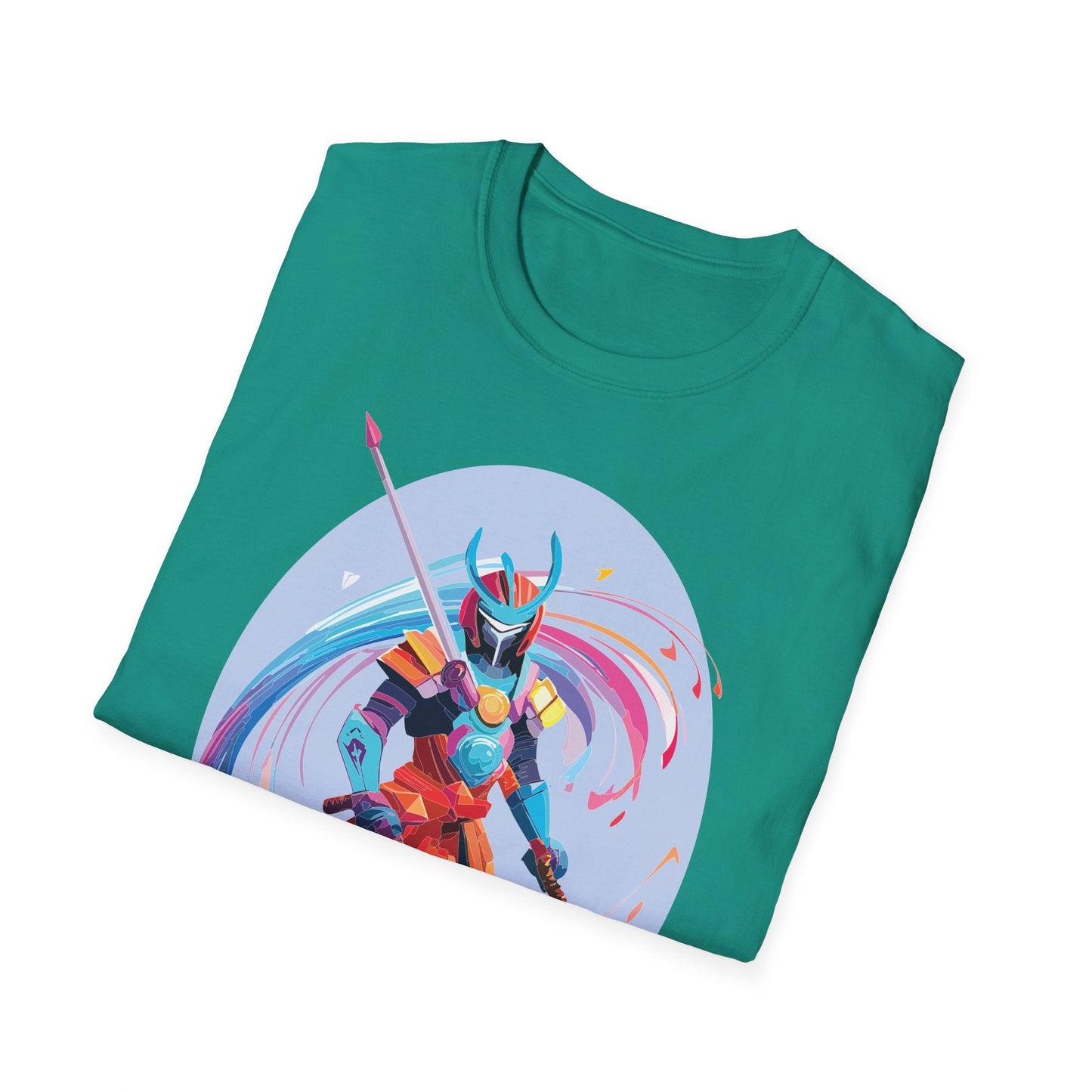 Samurai Shirt Unisex Gildan Softstyle Tee 100 Percent Ring Spun Cotton Samurai Design