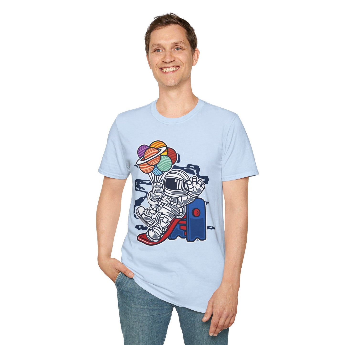 Cartoon T Shirt Animation T Shirt Funny Tee Shirt Unisex Gildan Softstyle 64000 Art Design