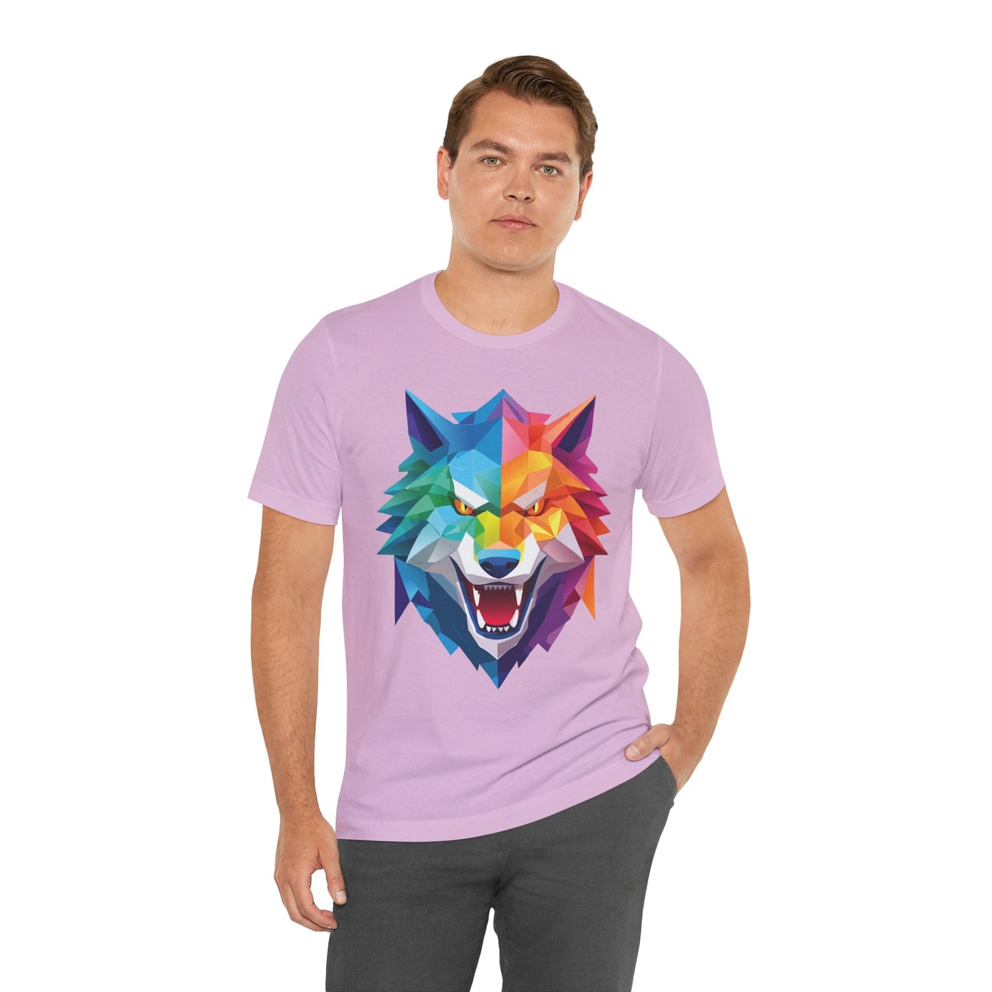 Unisex Animal Shirt Art Design Tee With Animals Wild Animals Shirt Short Sleeve