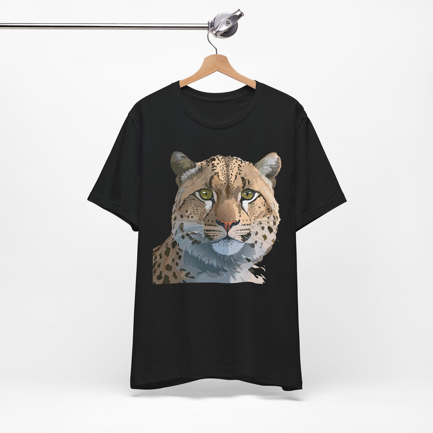 Unisex Animal Shirt With Animals Art Design Tee Short Sleeve Wildlife Print Tee Shirt