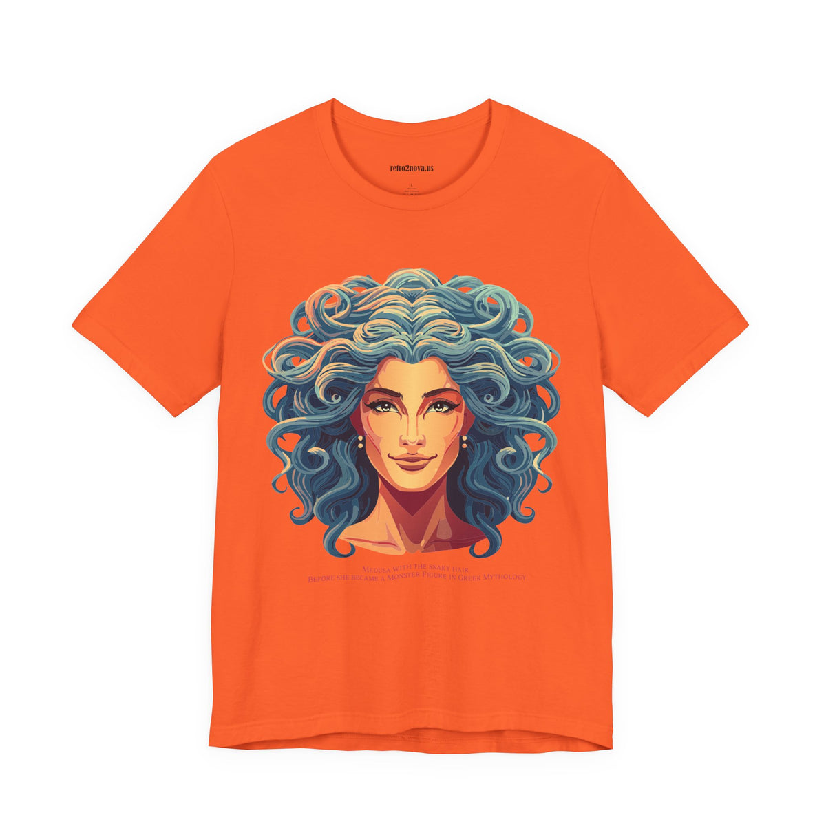 Goddess Graphic Unisex Cotton Bella+Canvas Tee with Medusa
