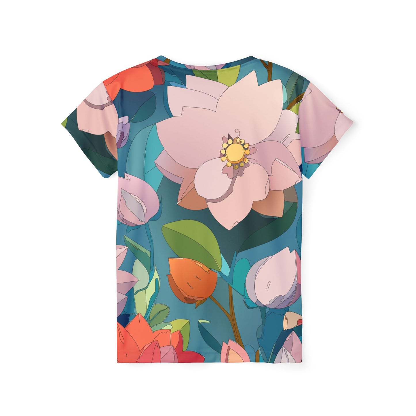 Floral Print Shirt, Shirt with Flowers