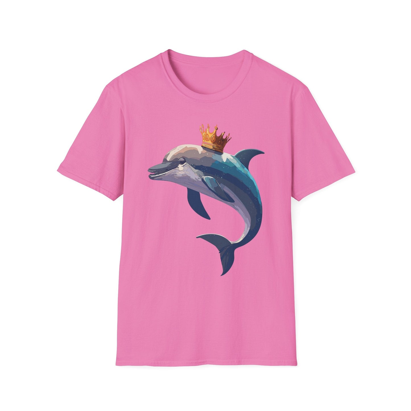 Dolphin Shirts Unisex Gildan Softstyle 64000 100 Percent Cotton Tee For Animal Lovers