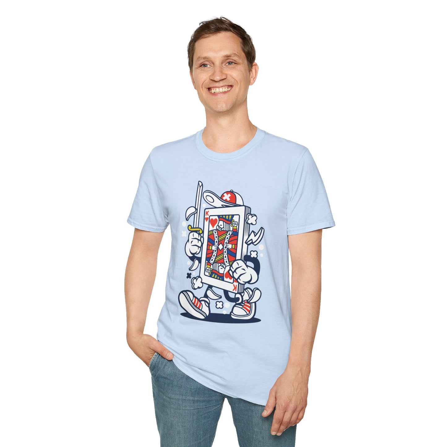 Cartoon T Shirt Animation T Shirt Funny Tee Shirt Unisex Gildan Softstyle 64000 Cotton Comfort
