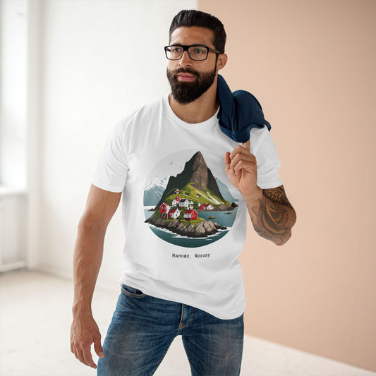 Norway Travel Graphic Unisex 100 Cotton Tee 48