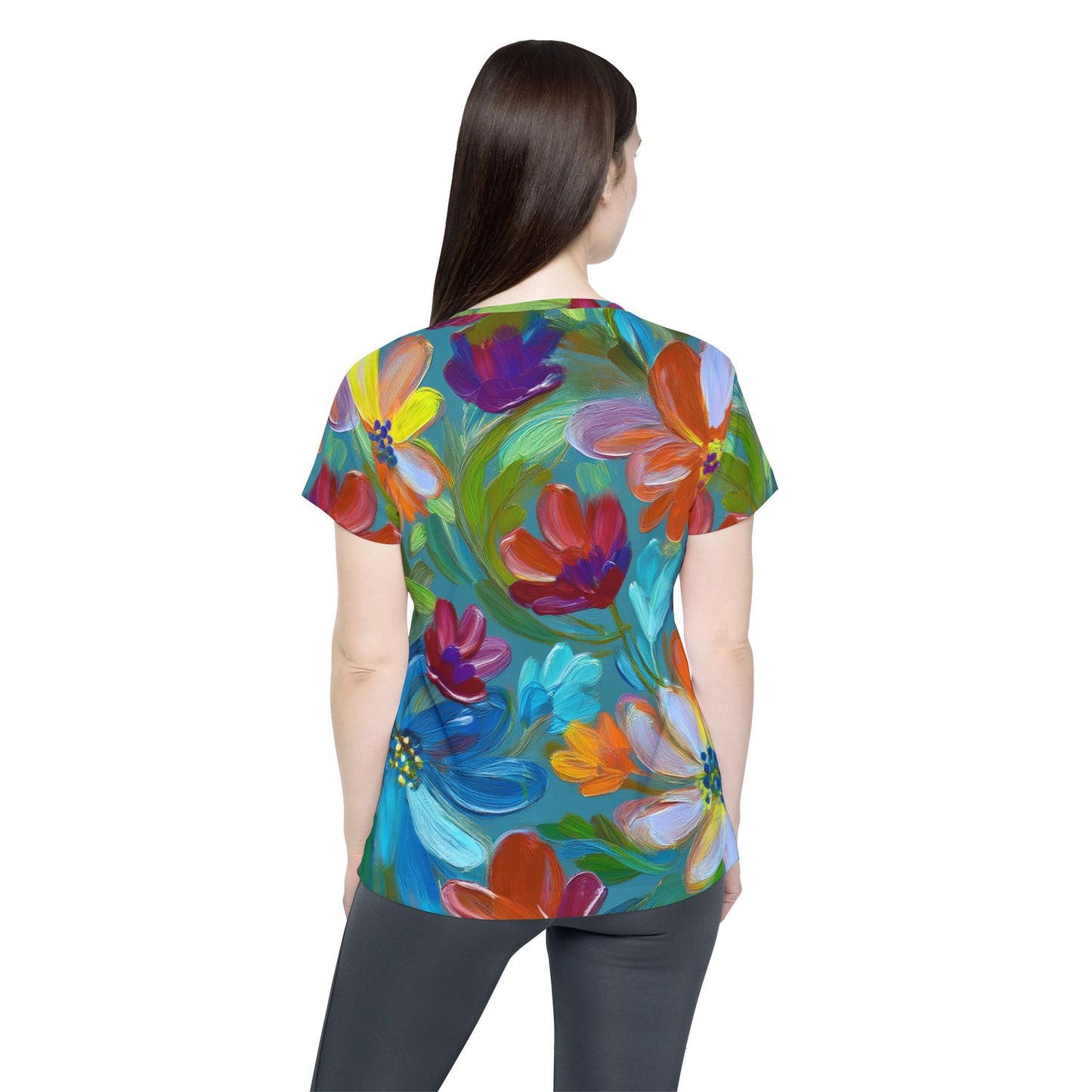 Floral Print Shirt, Shirt with Flowers