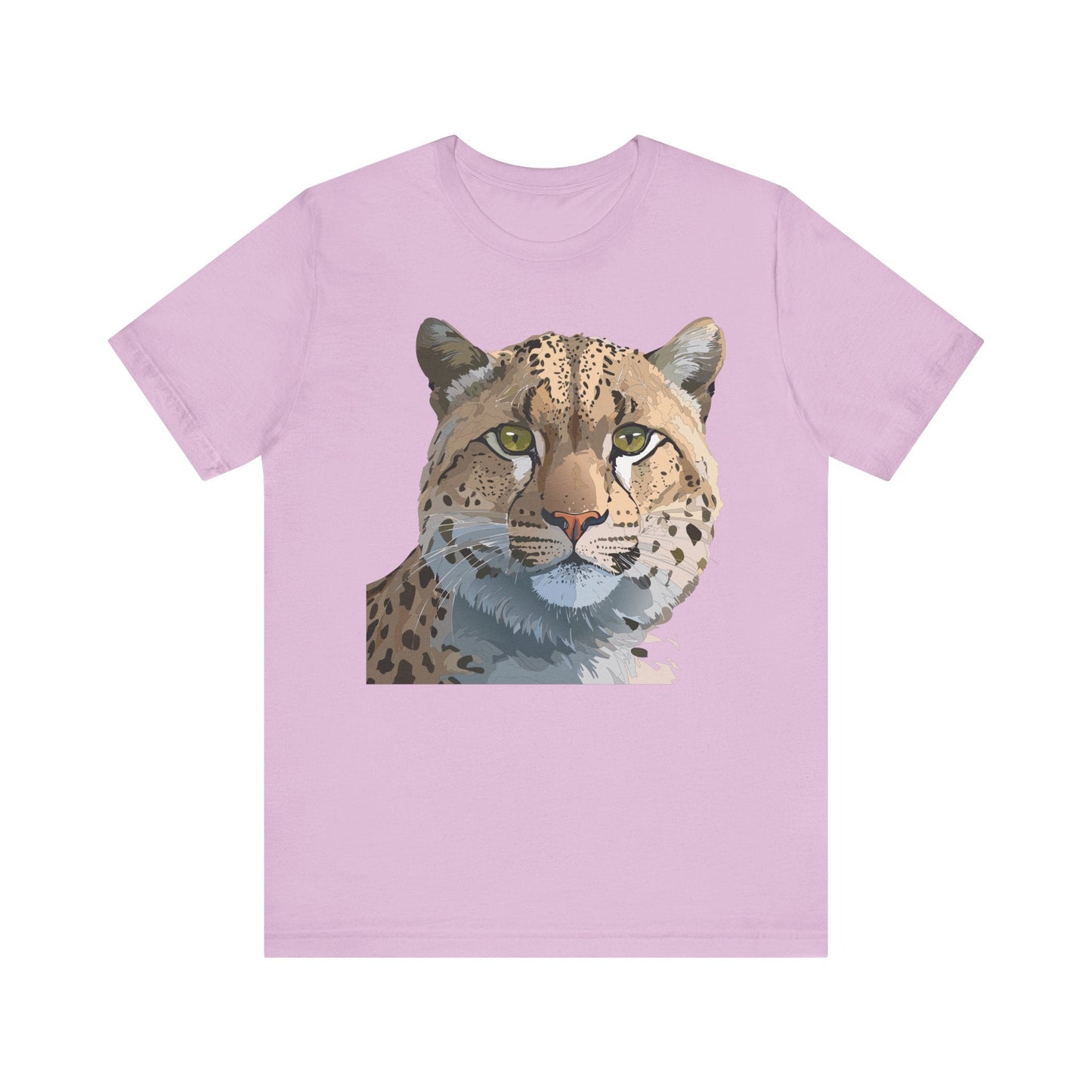 Unisex Animal Shirt With Animals Art Design Tee Short Sleeve Wildlife Print Tee Shirt