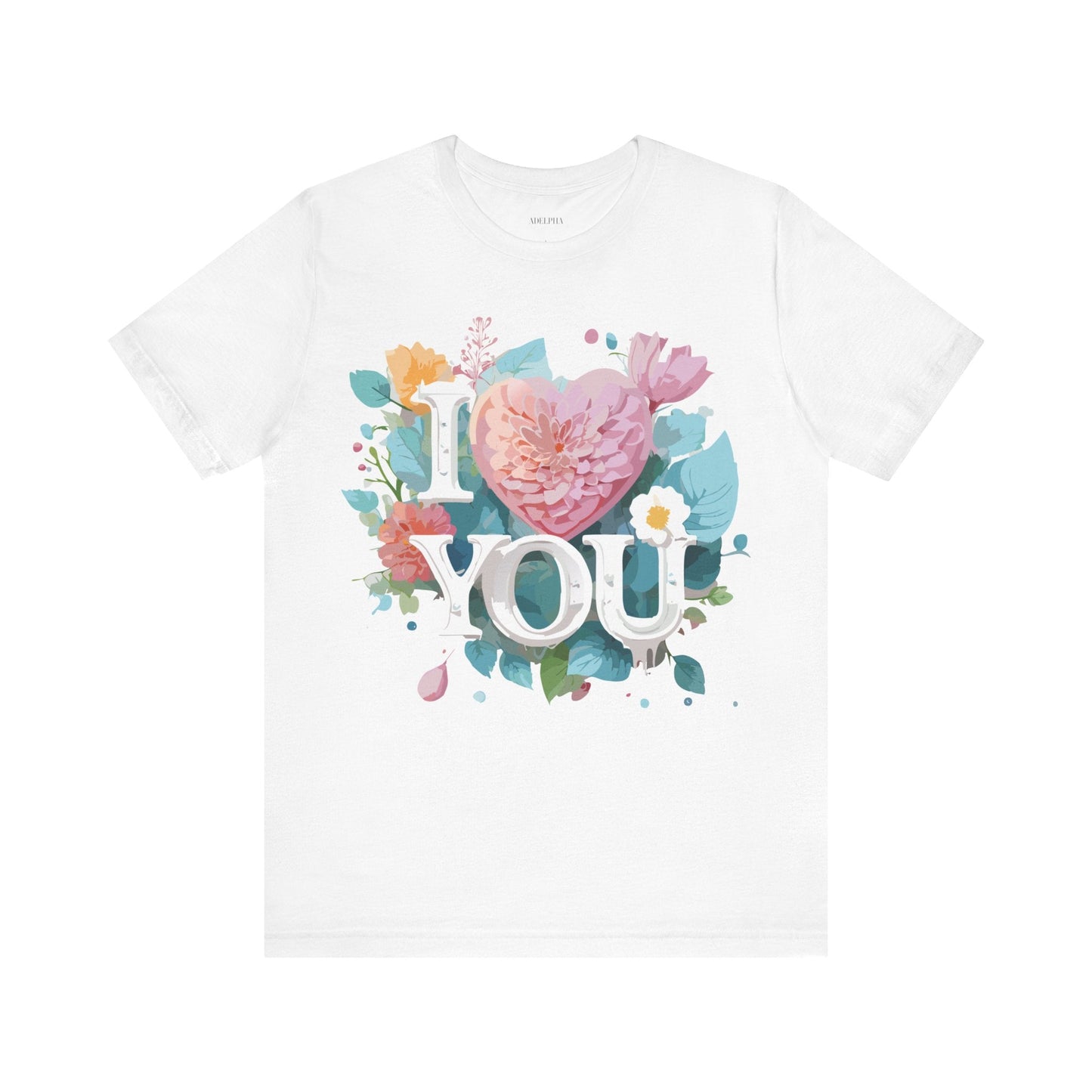 Valentine Graphic T Shirt Unisex Jersey Short Sleeve Tee With Adelpha Artwork Design