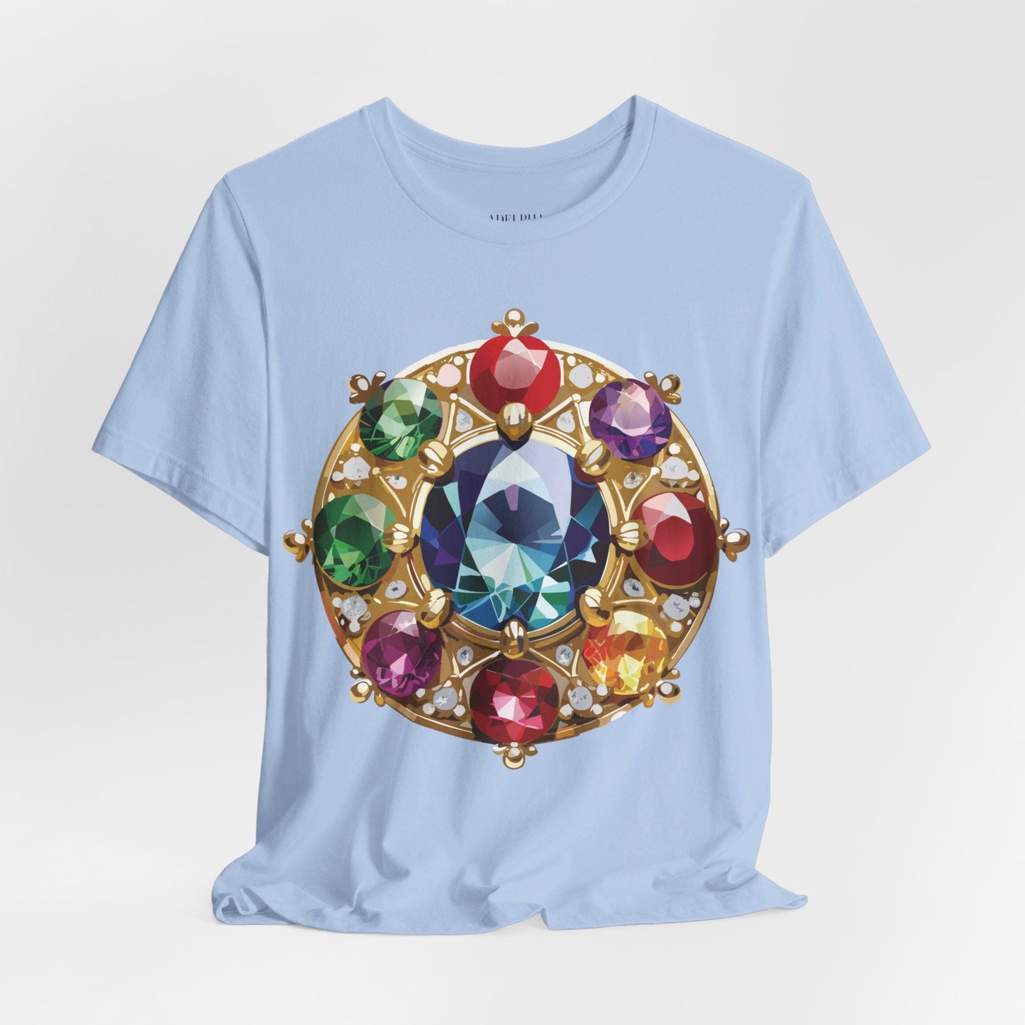 Jewelry Graphic Unisex 100 Cotton Vintage Treasure Art T-Shirt 40