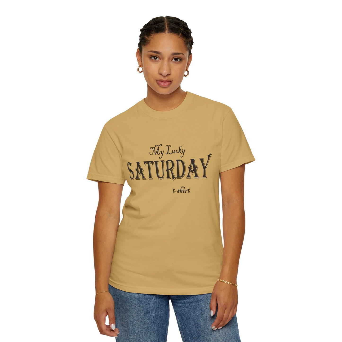 Unisex T-shirt with weekdays design