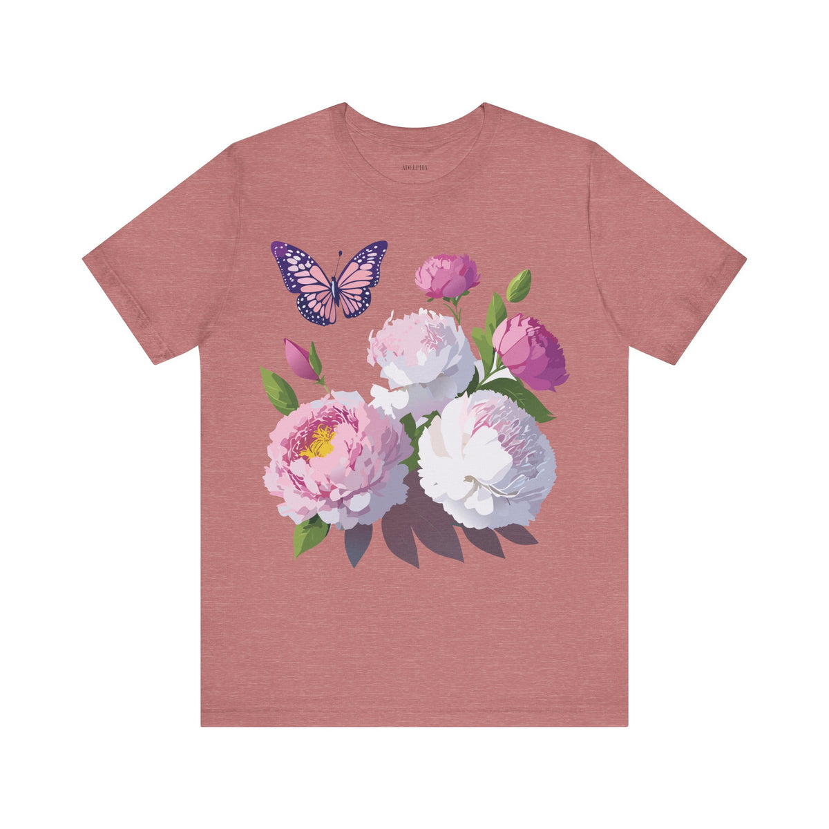 Floral Graphic Tee Shirt - Bella+Canvas Unisex 100 Cotton 39