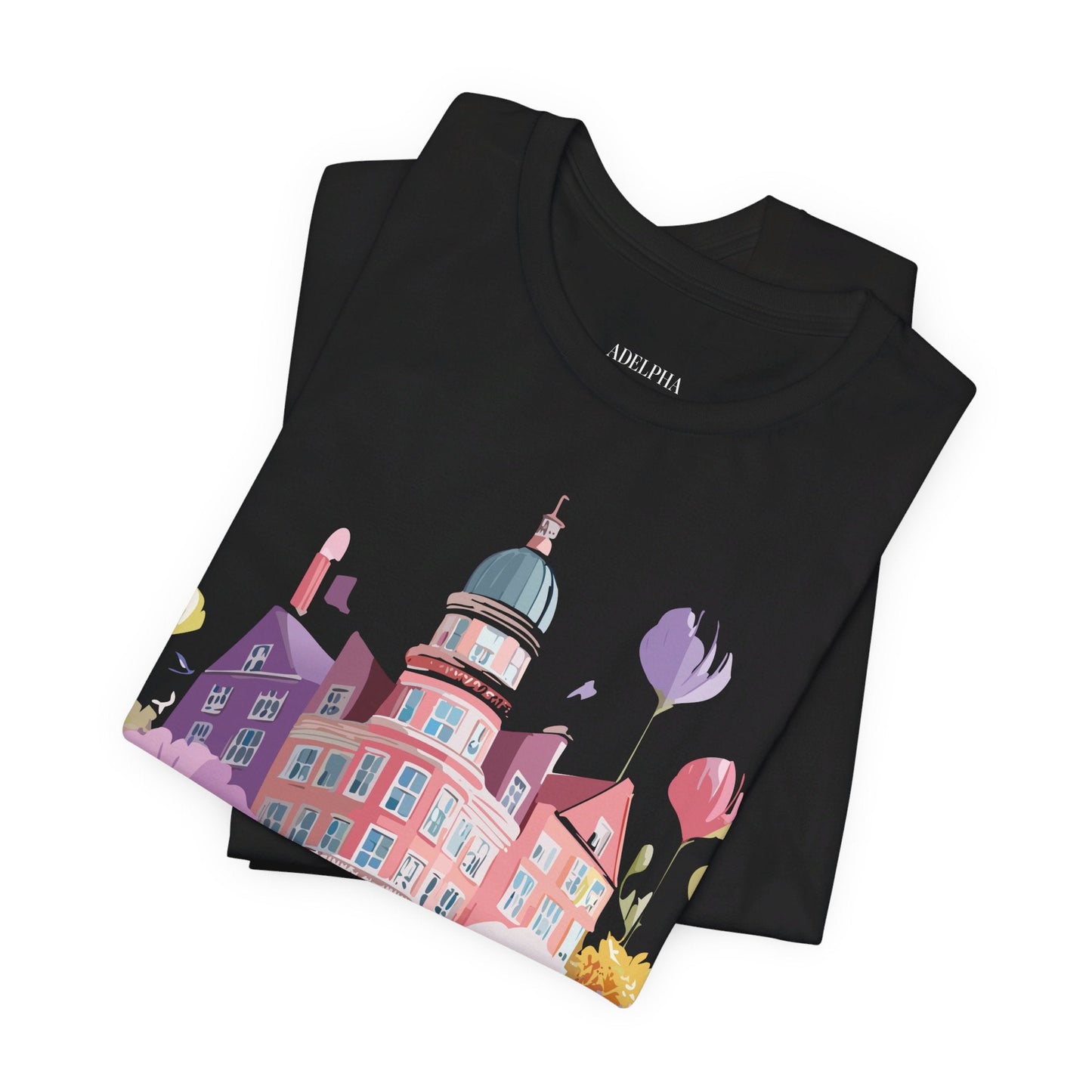 Amsterdam Tourist Unisex Graphic Tee With Vintage Artwork For Everyday Wear