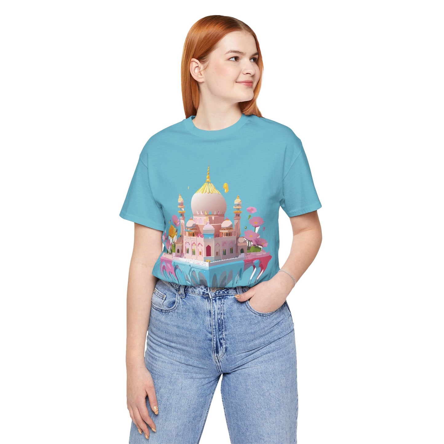 Tourist Shirt With Bukhara Graphic Tee For Unisex Comfort And Vintage Art Style Wearable