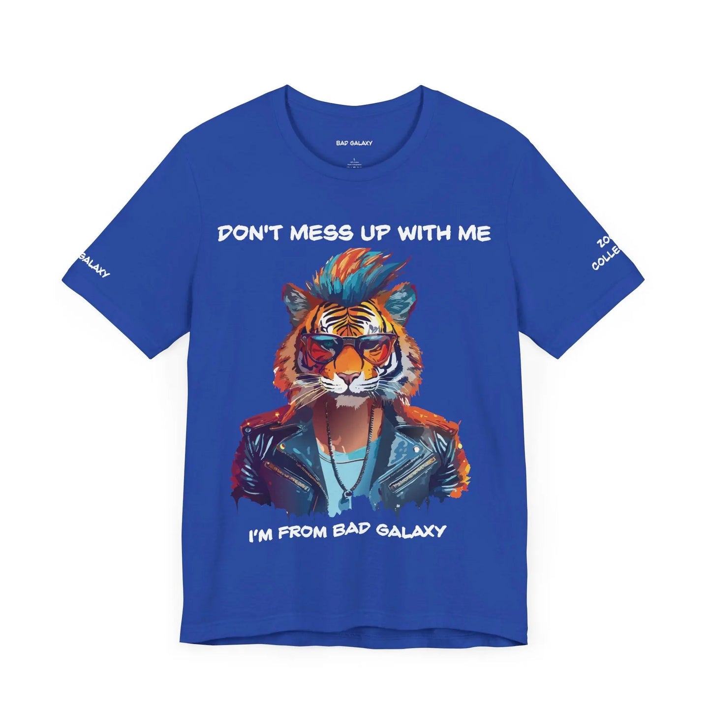 Animal T Shirt Bad Galaxy Made To Order Cotton Tee With Eco Friendly Inks Free Shipping USA