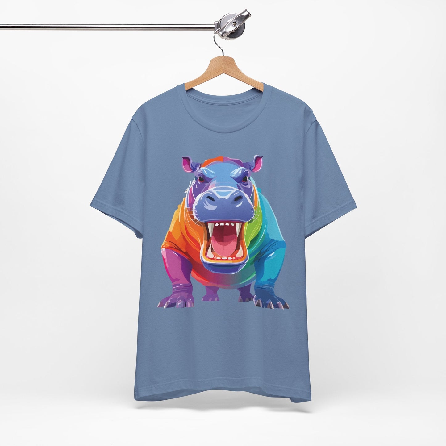 Unisex Animal Tee Shirt With Art Design Wild Animals Graphic Tee For Men Women All Sizes