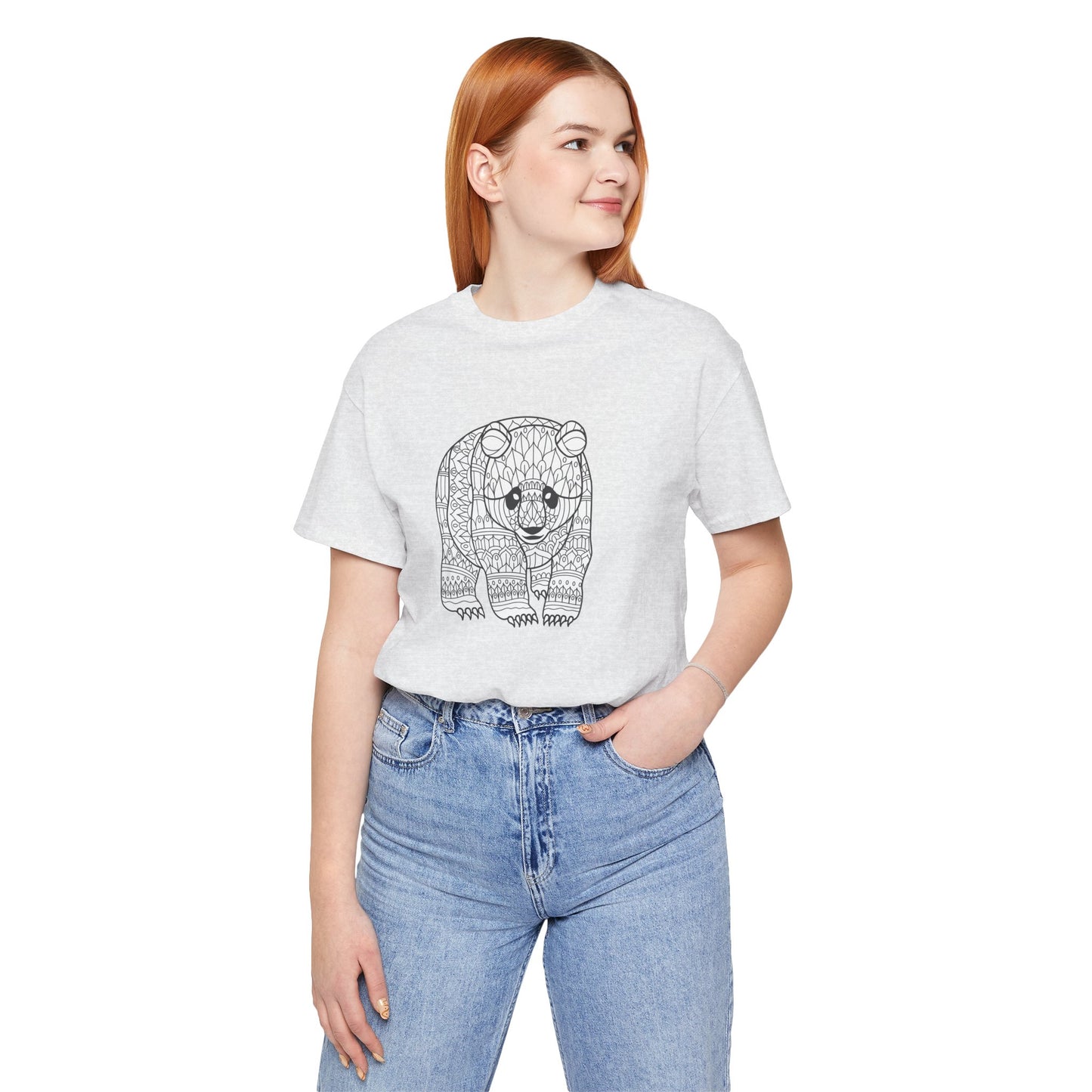 Unisex Tee Shirt with animals Print