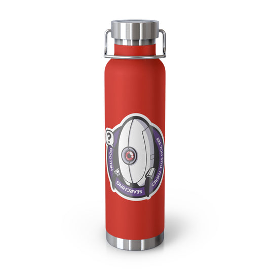 22oz Copper Insulated Water Bottle with Cartoon Design - CV62