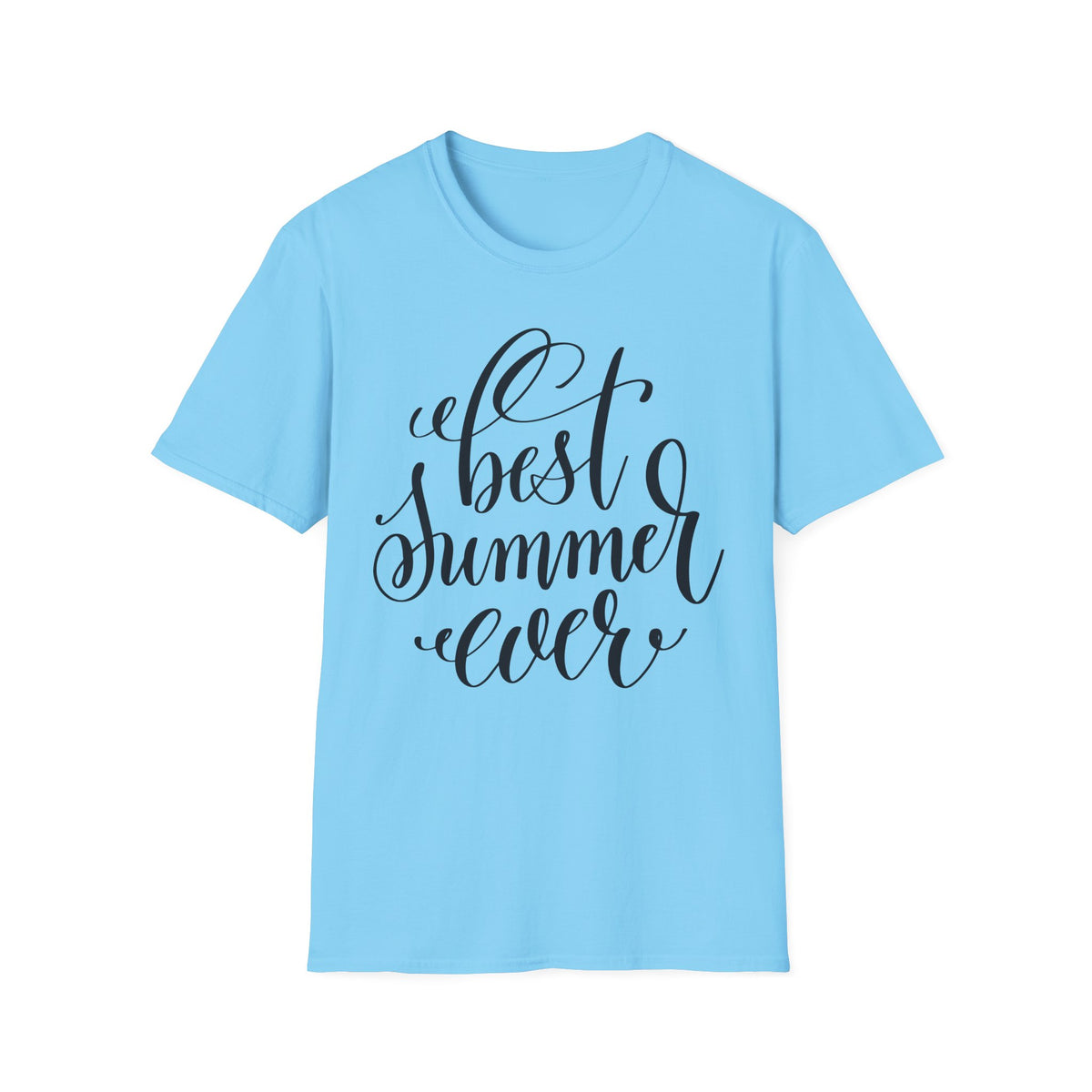 Unisex Cotton Short Sleeves Summer Graphic T-Shirt