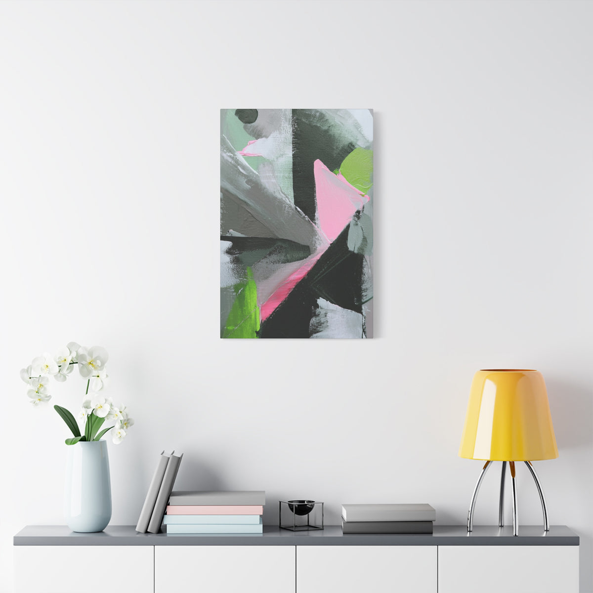 Abstract Geometric Painting Print Canvas 20x24,20x30,24x30 24x32,24x36,30x40 32x48,36x48,40x60 Pine-Wood Inner Frame ABS-41