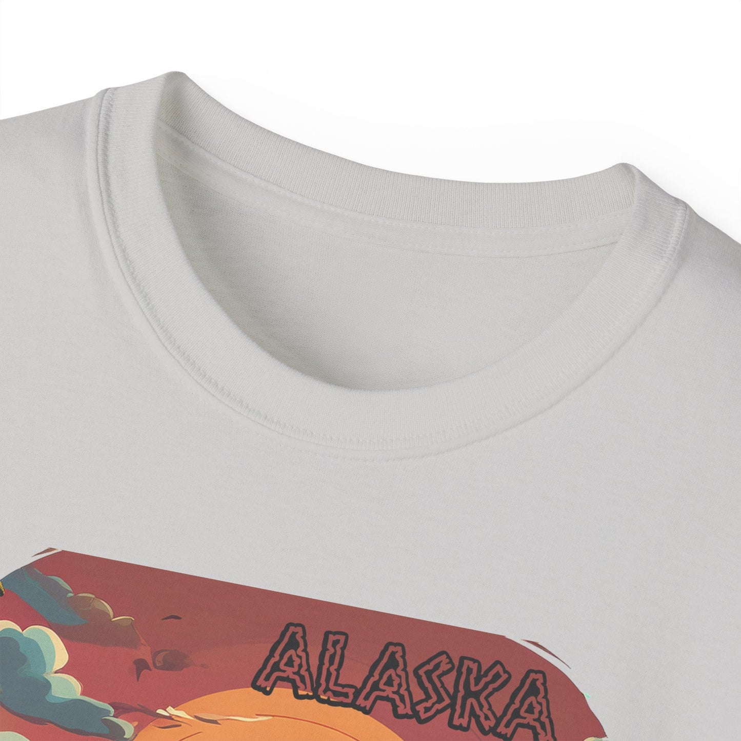 Alaska Graphic Unisex Cotton T‑Shirt 3